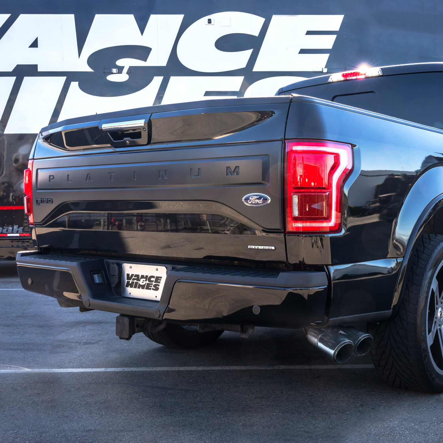 Ford F-150 Twin Slash Truck Exhaust - Vance & Hines