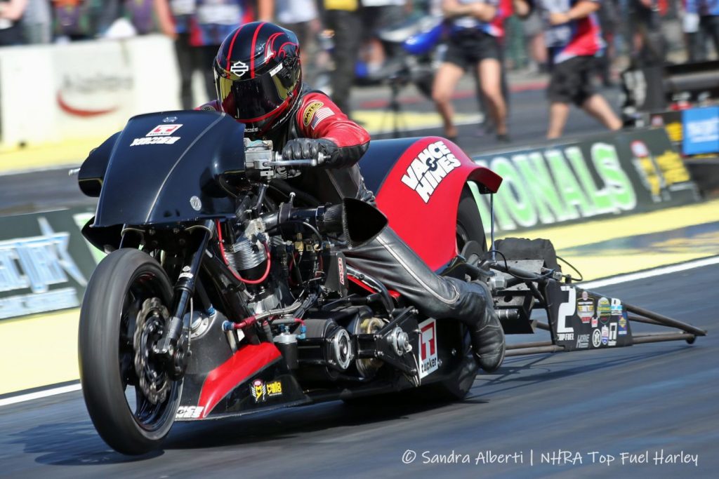 DOUG VANCIL SCORES SECOND TOP FUEL HARLEY WIN OF THE SEASON IN SEATTLE ...